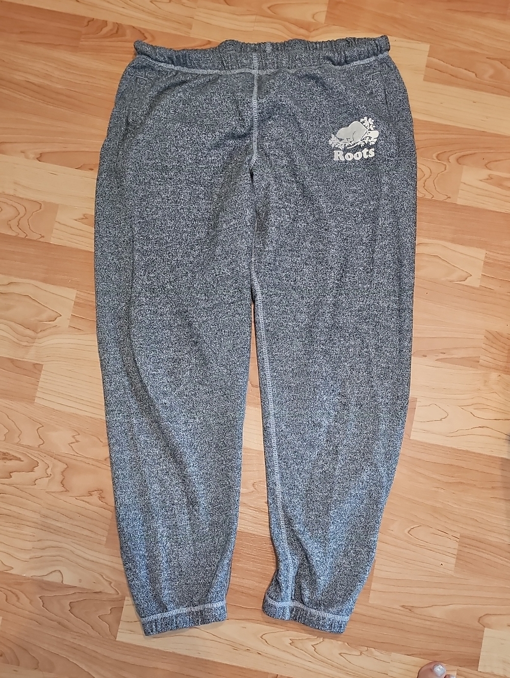Roots Adult Gray Marled Jogger Pants